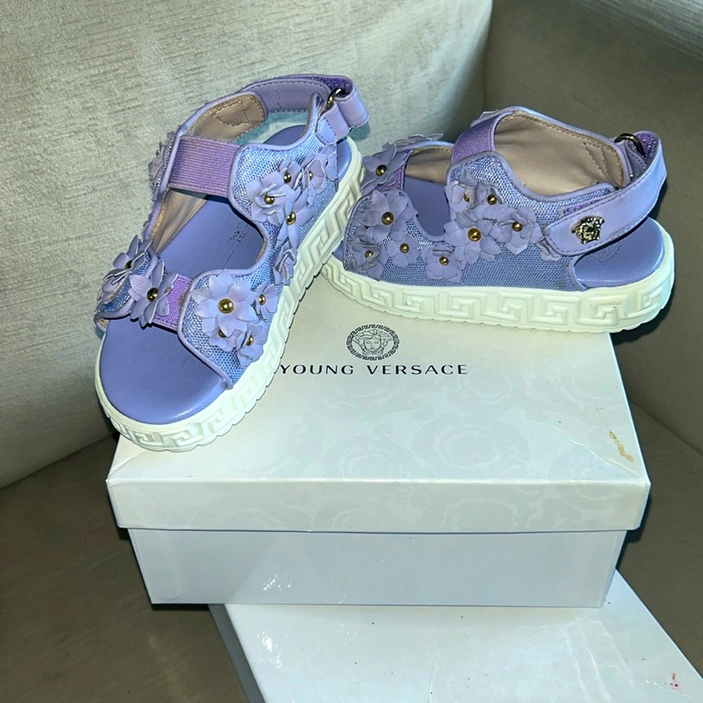 Young Versace sandals